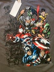 2011 Marvel 100% Cotton 0 Algodon Avengers XL Shirt F101