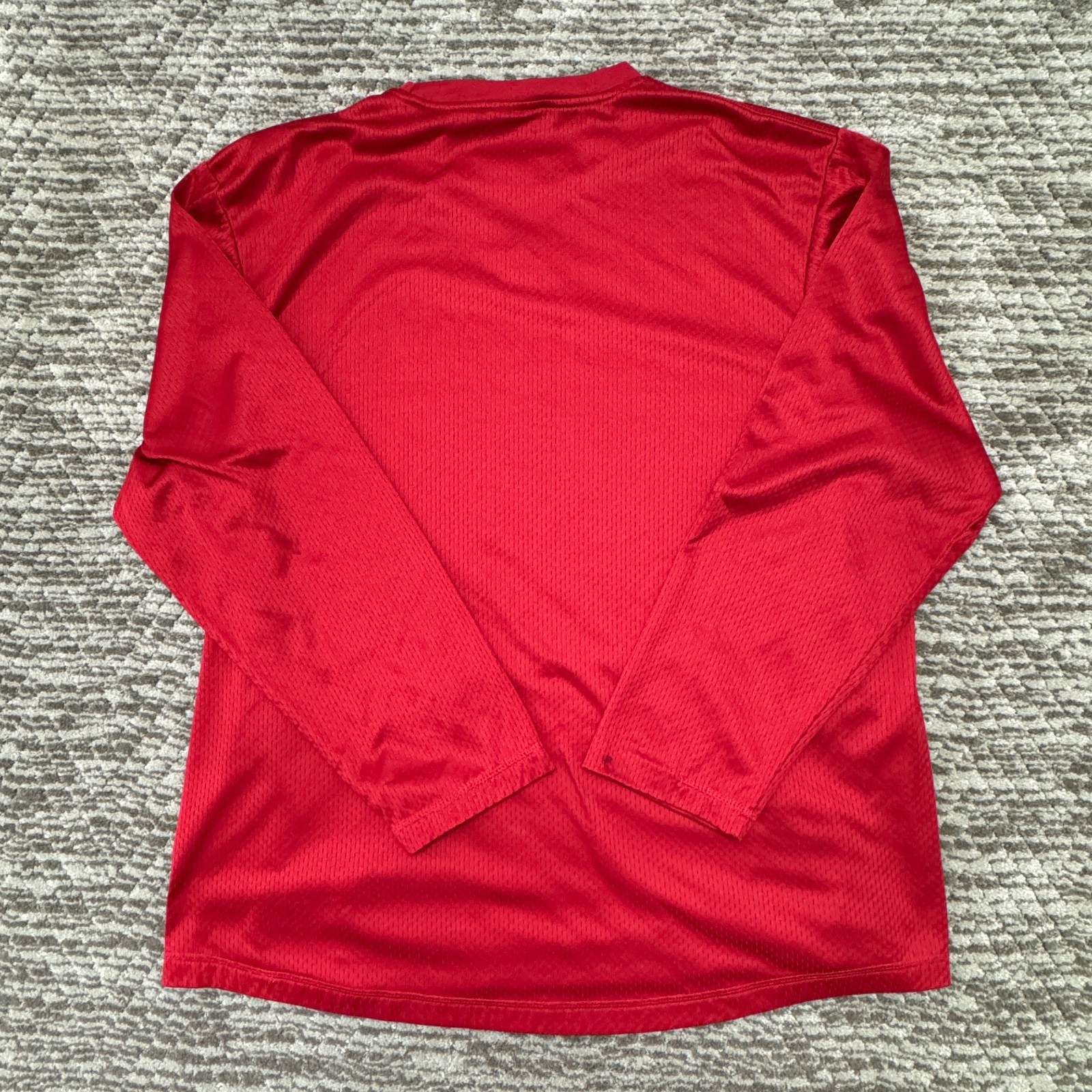 2000s Atlanta Falcons NFL Team Apparel XL Long Sleeve Shirt Red Kangaroo Pocket gallery