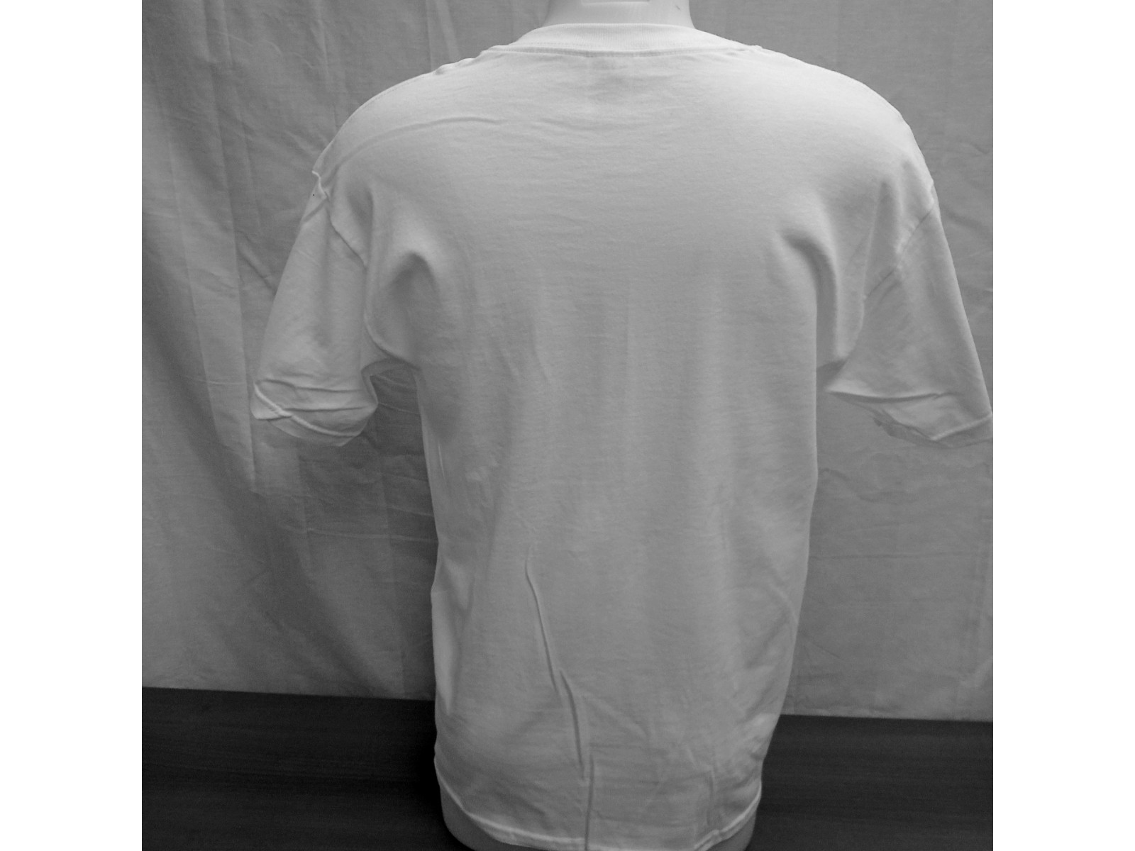3 T-Shirts Gildan Men's 5.3 Oz White 100% Preshrunk Heavy Cotton G5000 M/L/Or XL gallery