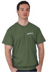 Gill McFinns Golden Trout Fisherman Fishing Womens or Mens Crewneck T Shirt Tee