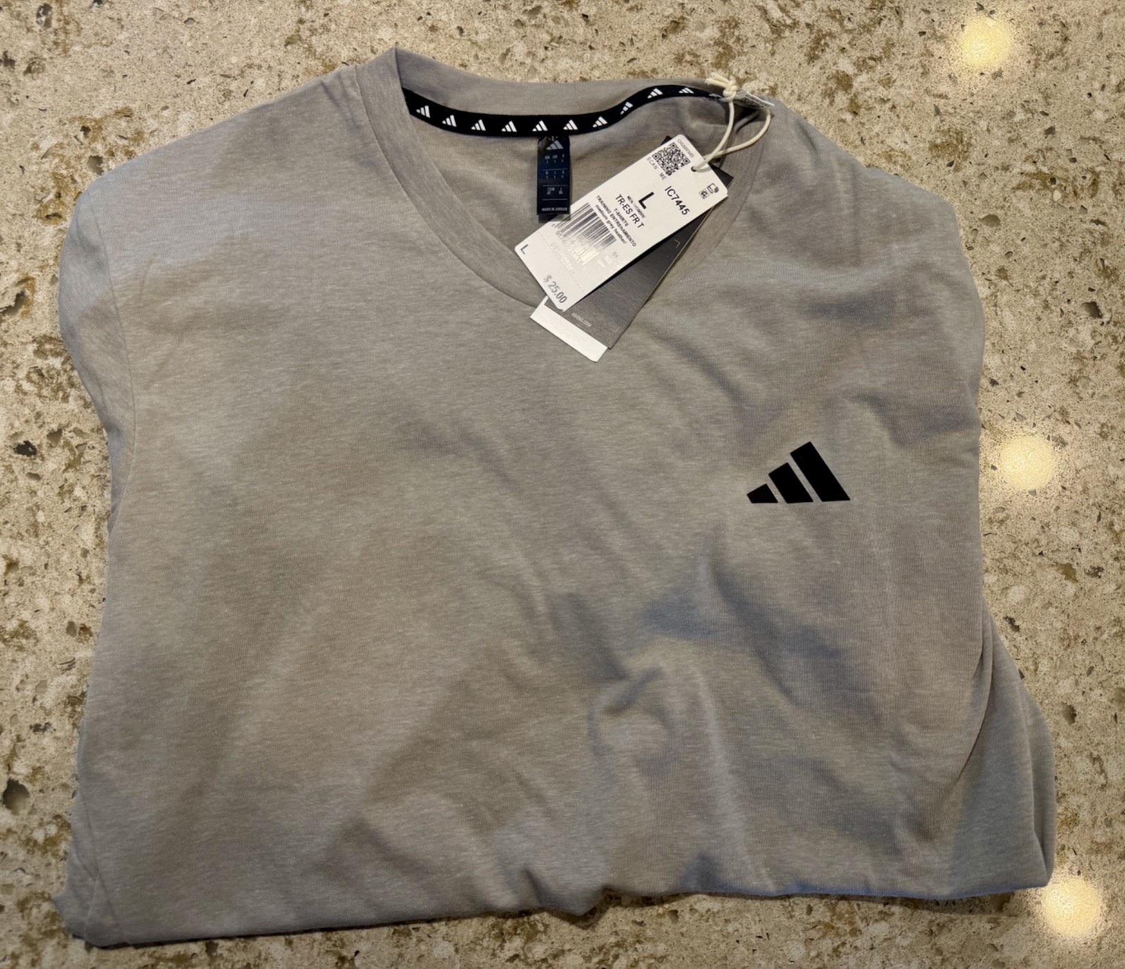 Large adidas men Train Essentials Feelready Training Tee NWT Retail $25 QTY