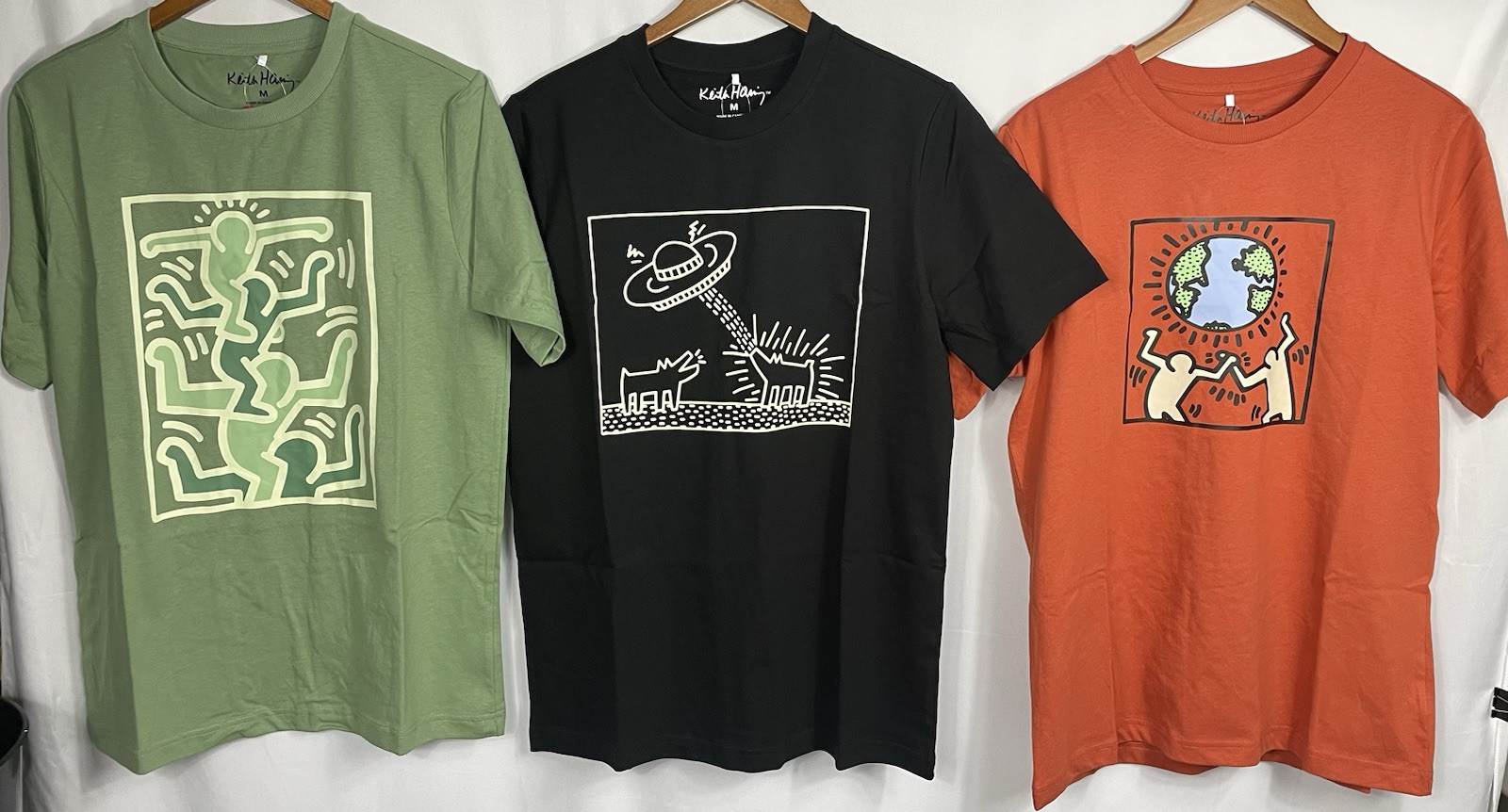 Keith Haring Men's Graphic Tee Pick Your Color and Size NWT gallery