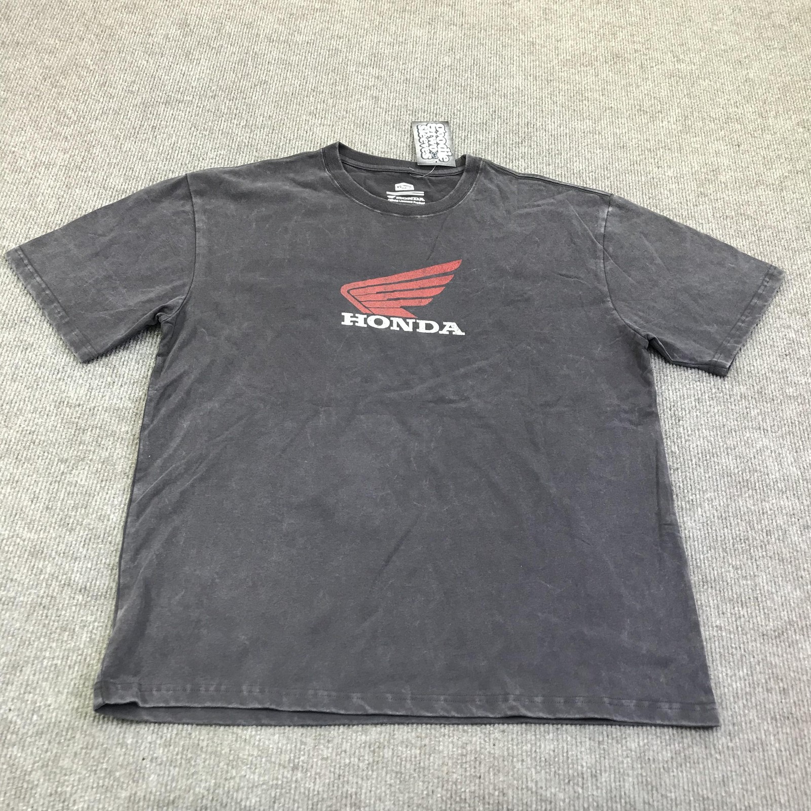 Goodie Two Sleeves Shirt Mens Medium Black Honda Motocross Graphic Tee Tagless