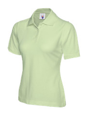 Personalised Custom Printed Ladies Polo Shirt Uneek your text logo workwear top