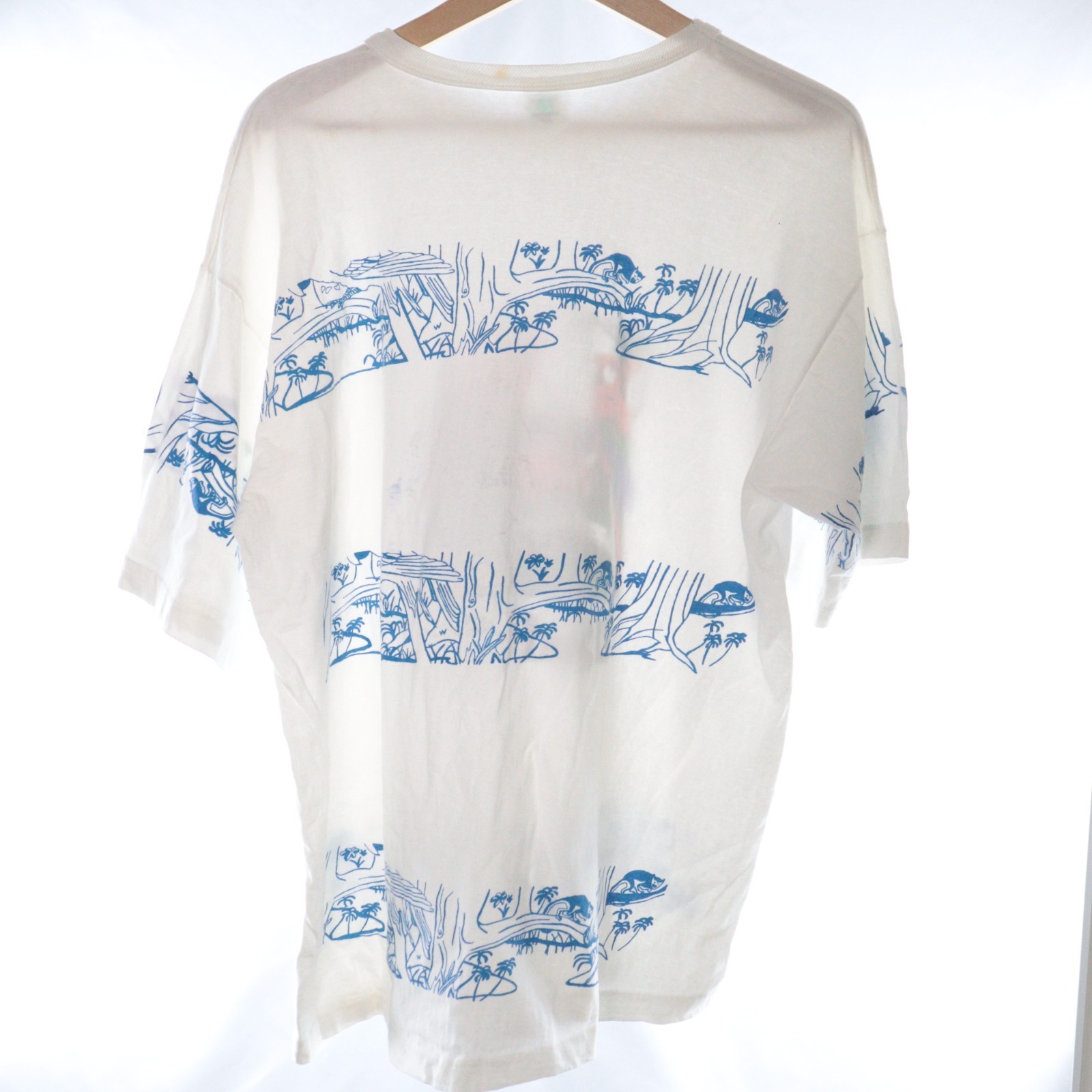 Vintage El Salvador Parrot Graphic Tee T-Shirt 100% Cotton Single Stitch XL gallery
