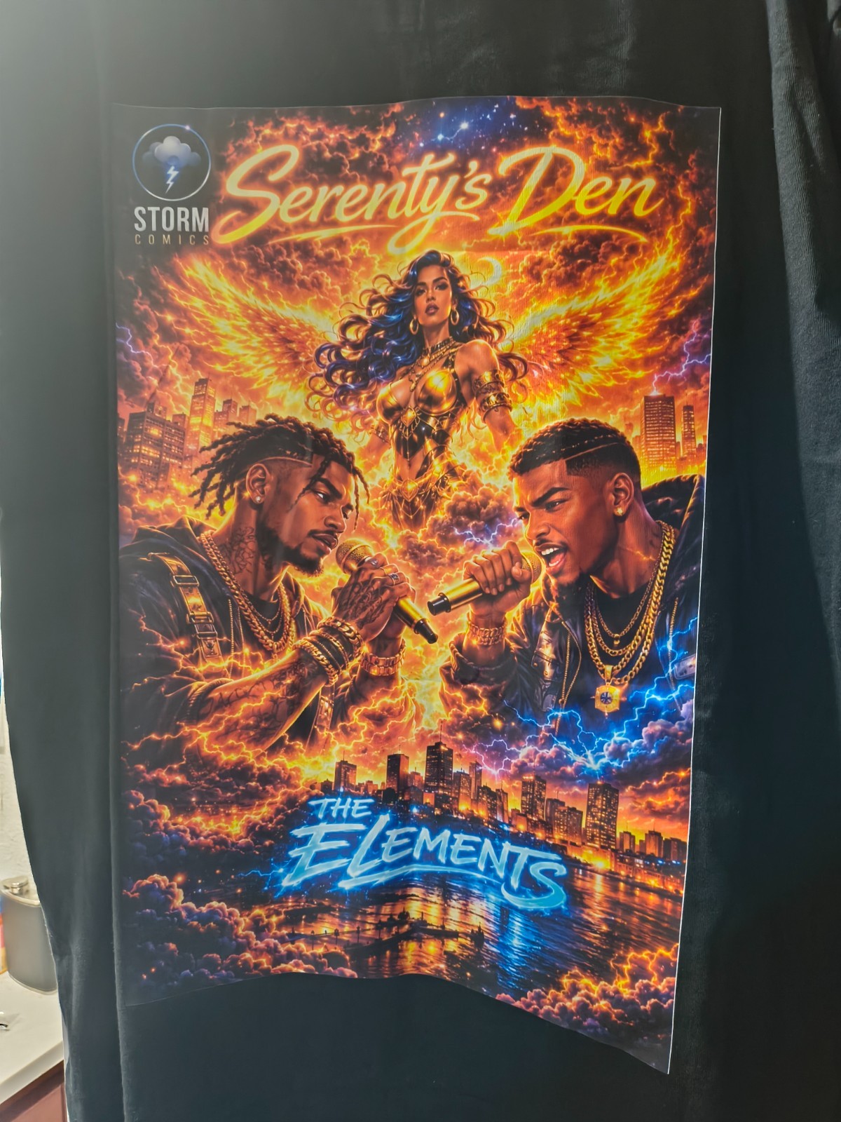 Designer T-Shirt - Sizes L, XL, XXL, XXXL - Elements of Hip Hop - gallery