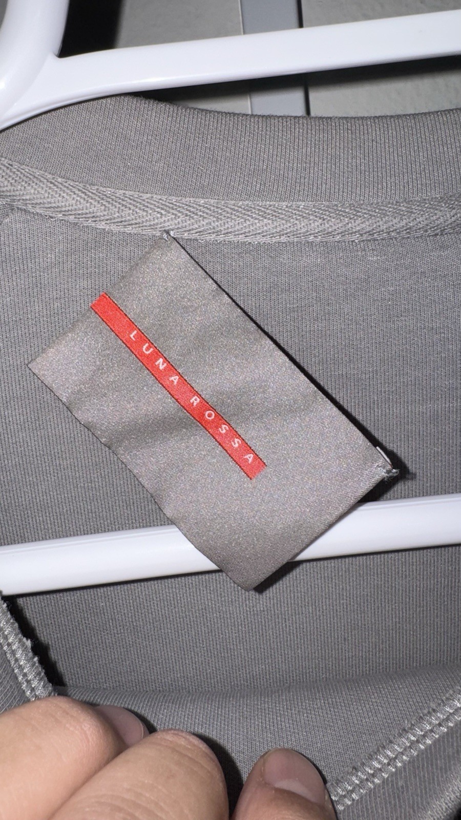 Prada Sweatshirt Men’s Size XXL International Grey, Synthetic gallery