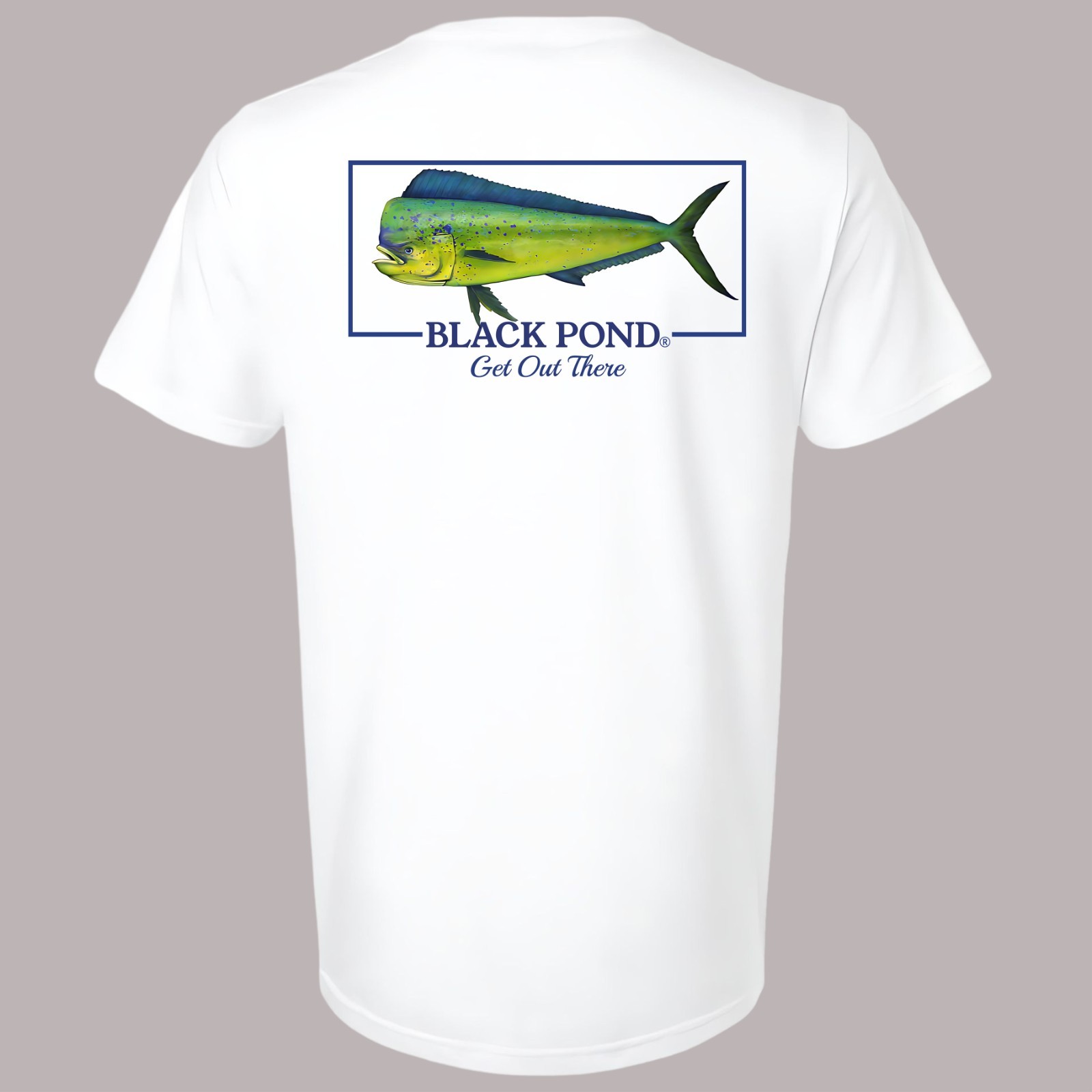 Black Pond Saltwater Series Men's T-shirt Offshore Fishing Mahi Dorado Dolphin gallery
