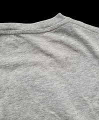 Authentic Alexander McQueen Gray Embroidered Cotton Jersey T-Shirt Size Medium