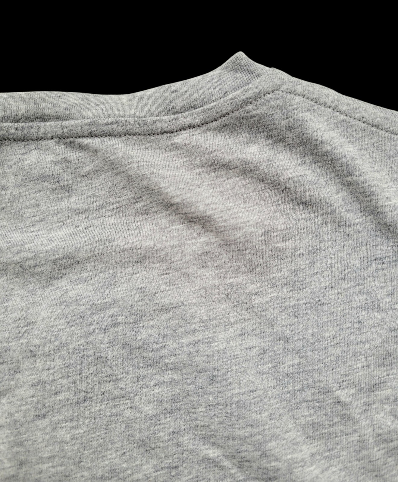 Authentic Alexander McQueen Gray Embroidered Cotton Jersey T-Shirt Size Medium gallery