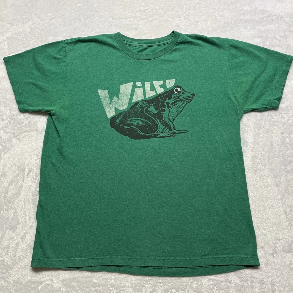 Wilco Bullfrog Concert Tour Green T Shirt Full Size S-5XL