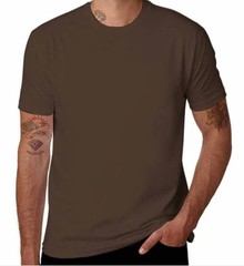100% Cotton T-Shirt Unisex Men’s Basic Plain Blank Crew Tee Tops Adult Shirts