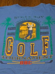 Vintage 90s Bugle Boy Shirt Golf Single Stitch Mens 2XL Boxy Fit Made In USA