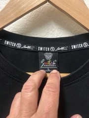 Switch remarkable limited edition Black ” DRIP TO HARD “t-shirt Sz L