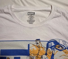 Marvel Comics T Shirt Size 2XL Wolverine Iron Man Hulk Captain America Avengers
