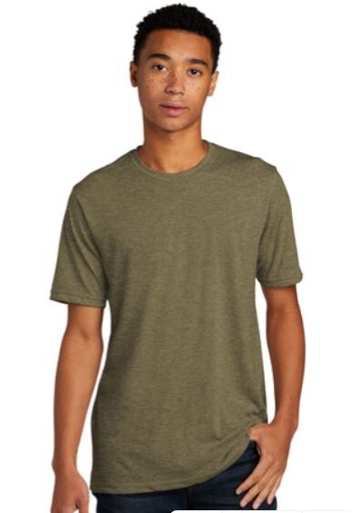 Next Level 6200 Unisex Poly/Cotton Crew T Shirt Sage Large LG New