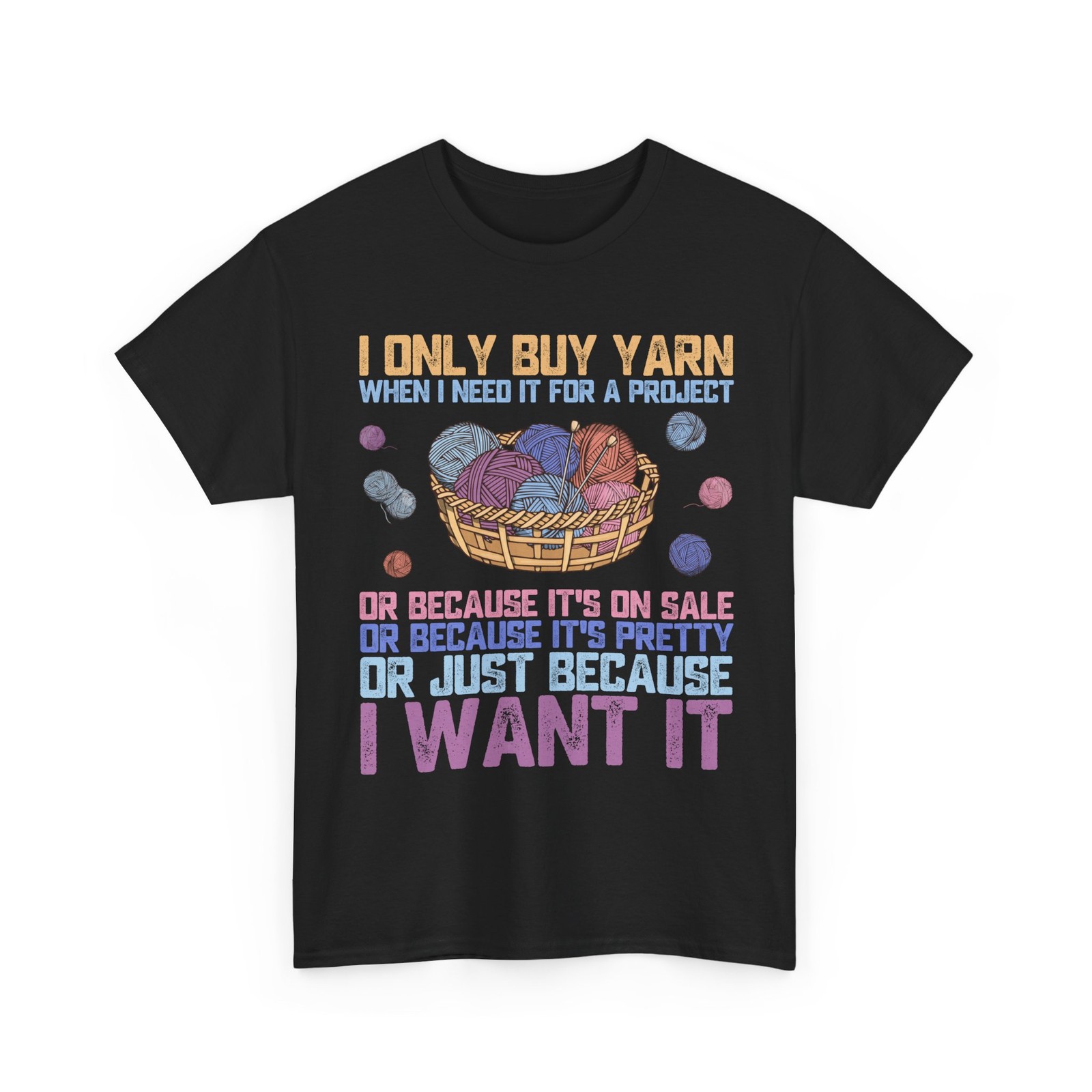 Crocheting Shirt, I Only Buy Yarn Knitting Crochet Lovers Women Shirt gallery
