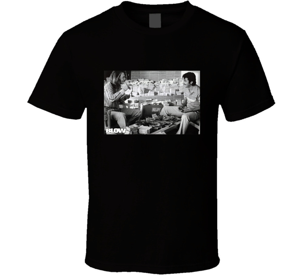 Johnny Depp Penelope Cruz 2001 Blow Cool Movie Poster Fan T Shirt