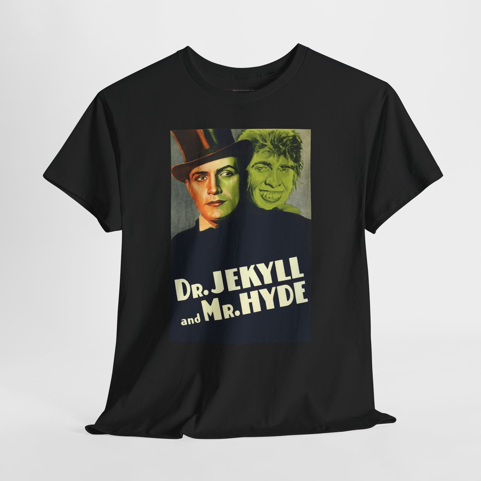 Dr. Jekyll and Mr. Hyde 1931 Retro Movie Poster Horror Unisex Graphic T-Shirt