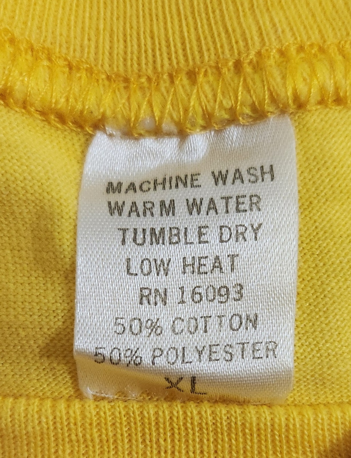 True Vintage 70 80s Root Boy Slim Sex Change Band T Shirt Yellow See Measurement gallery