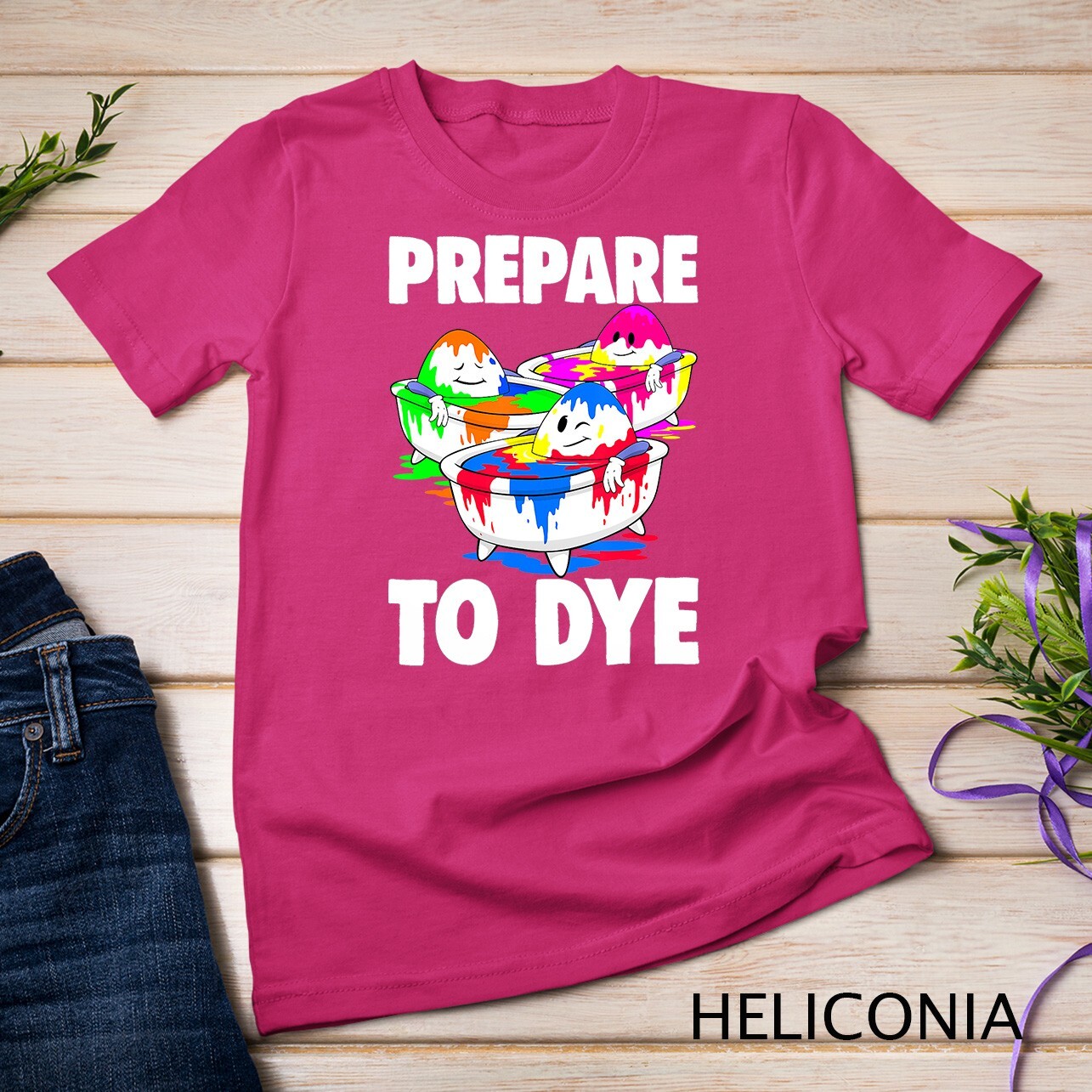 Easter Teeshirt Men Prepare To Dye TShirt Easter Day T-Shirt Unisex T-shirt gallery