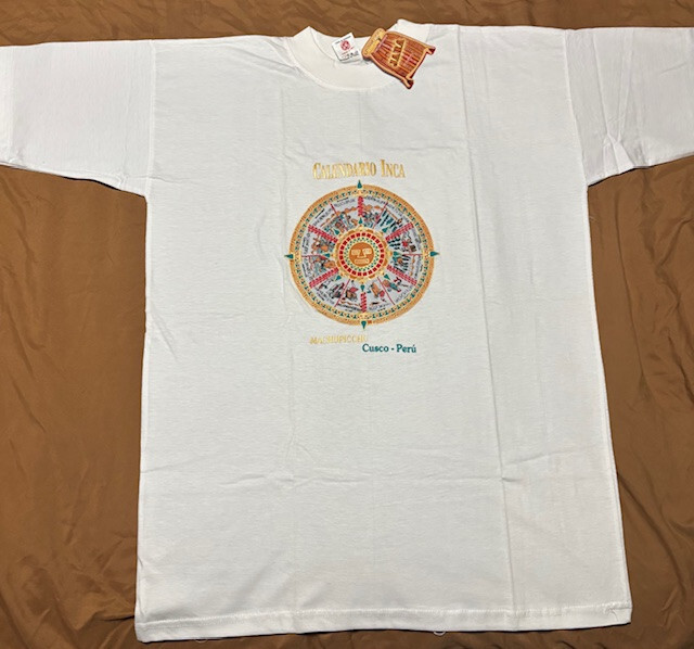 Peru Machupicchu Calendario Inca T-shirt New Large gallery
