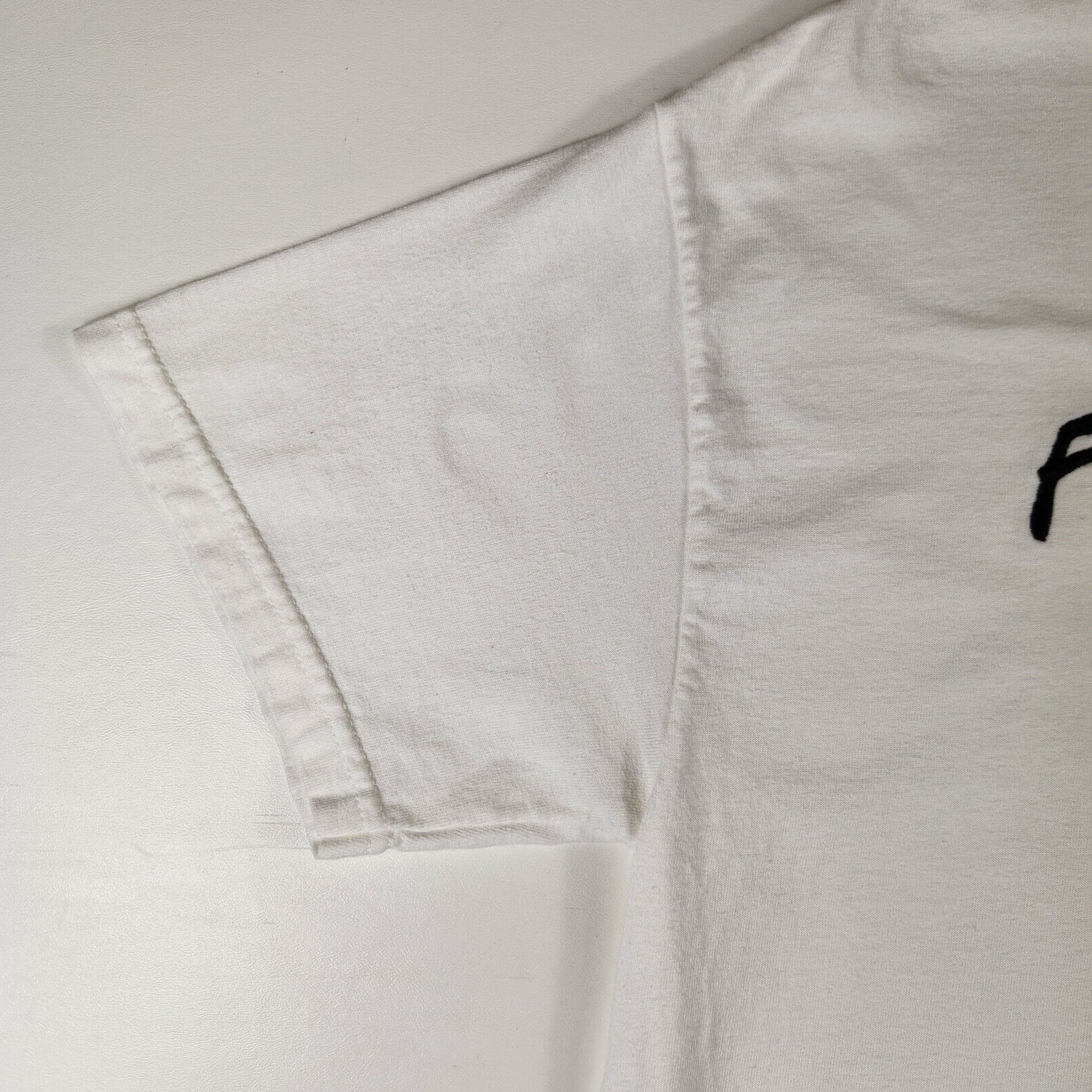 VTG NBC Experience Store Friends T-Shirt Embroidered Spellout Adult Medium White gallery