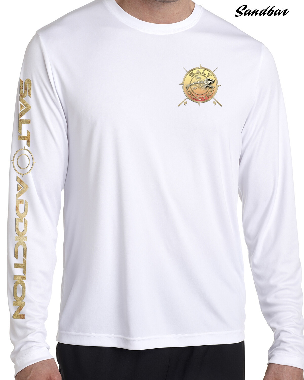 Performance fishing t shirt Salt Addiction long sleeve apparel saltwater uv 50+ gallery