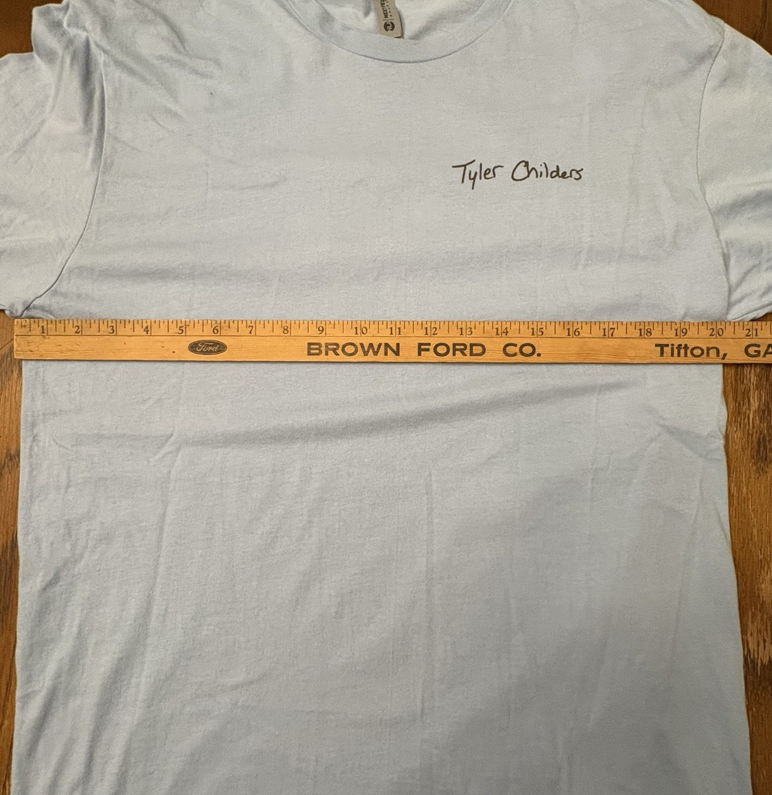 TYLER CHILDERS Mule Pull 2024 Tour Logo Authentic Official T-Shirt Large gallery