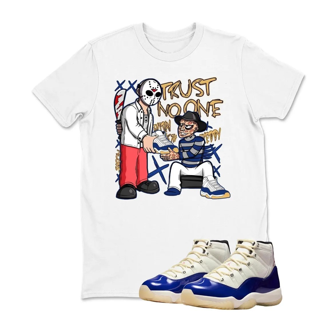 Shirt to Match AJ 11 Rare Air 2026 Tee Trust No One Friday T-Shirt
