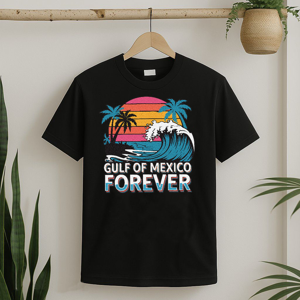 Gulf Of Mexico Oceanic Basin Tourist Spot Travel T-Shirt Unisex gallery