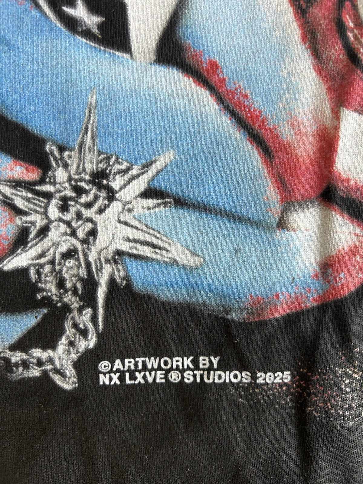 Shaka Wear Men’s Super Max Heavyweight Stylish T-Shirt Sz L World Famous NX LXVE gallery