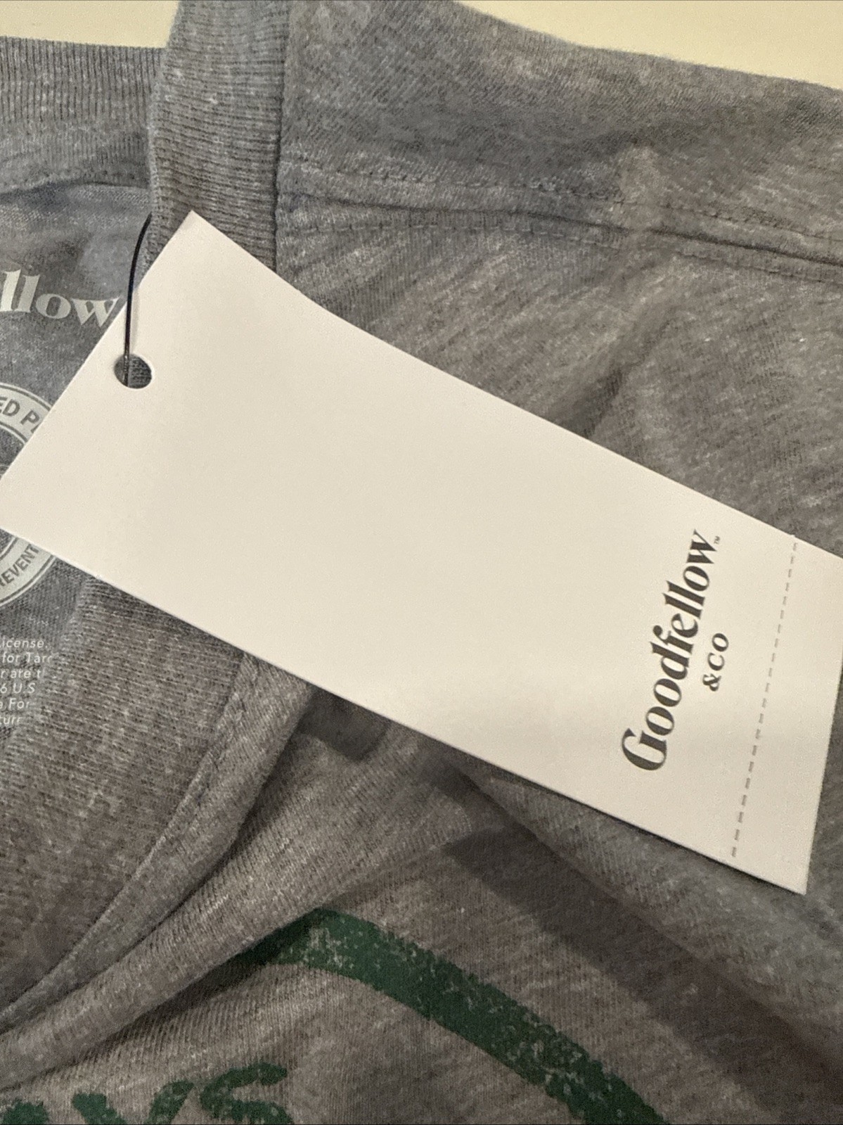 NWT Goodfellow & Co Men's Smokey The Bear Graphic T-Shirt Grey Size M gallery