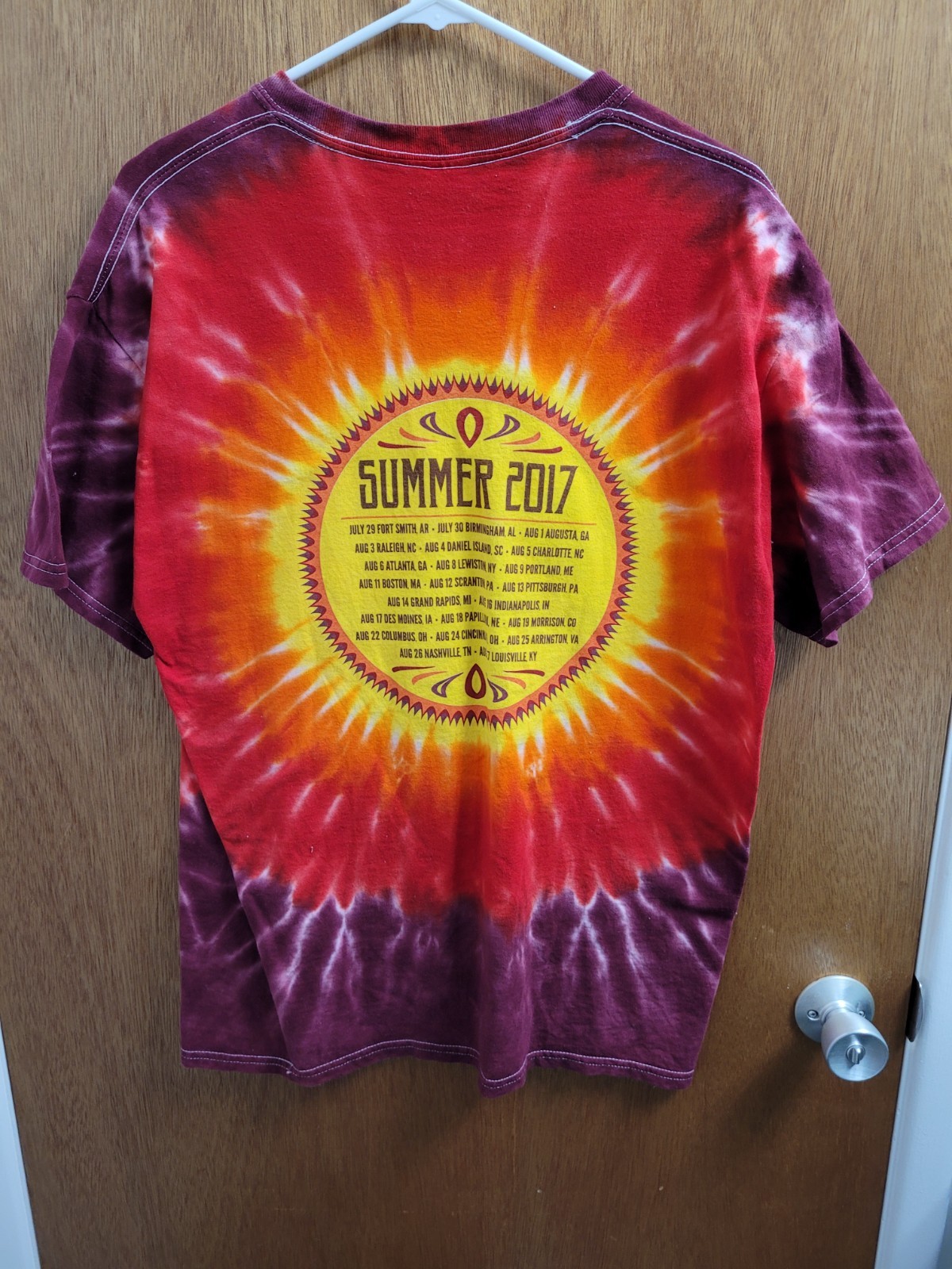 Governent Mule 2017 Summer Tour Tye Dye TShirt gallery