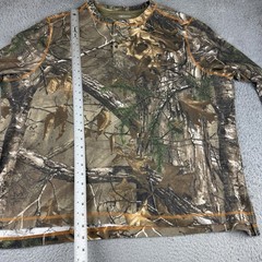 Real Tree Camo Thermal Waffle Knit Henley Shirt Size 3xL Hunting Outdoor