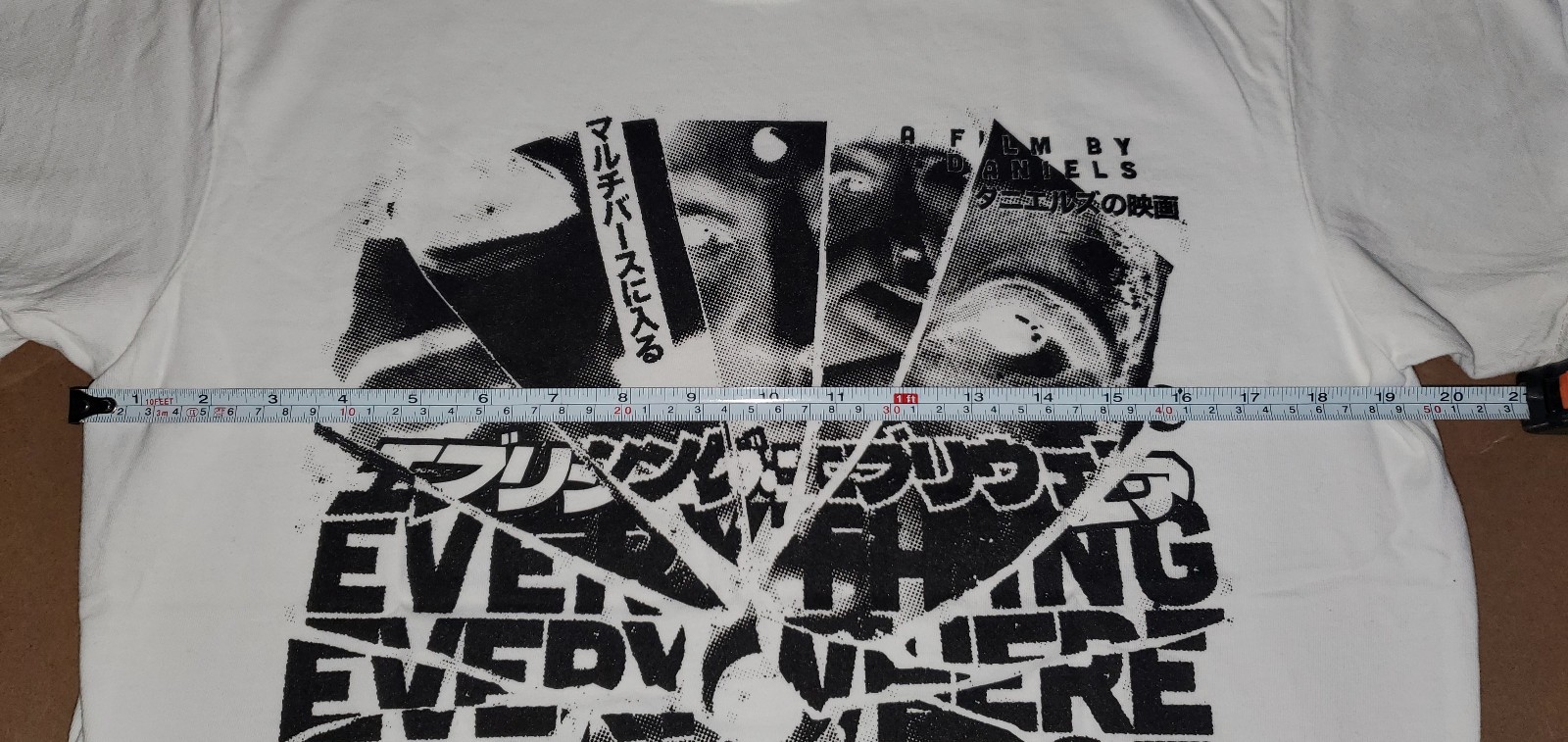 Rucking Fotten EVERYTHING EVERYWHERE ALL AT ONCE Variant Shirt Size M A24 gallery
