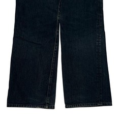 45R Boot Cut Denim Pants Dark Blue Made In Japan 100% Cotton Vintage American Ca