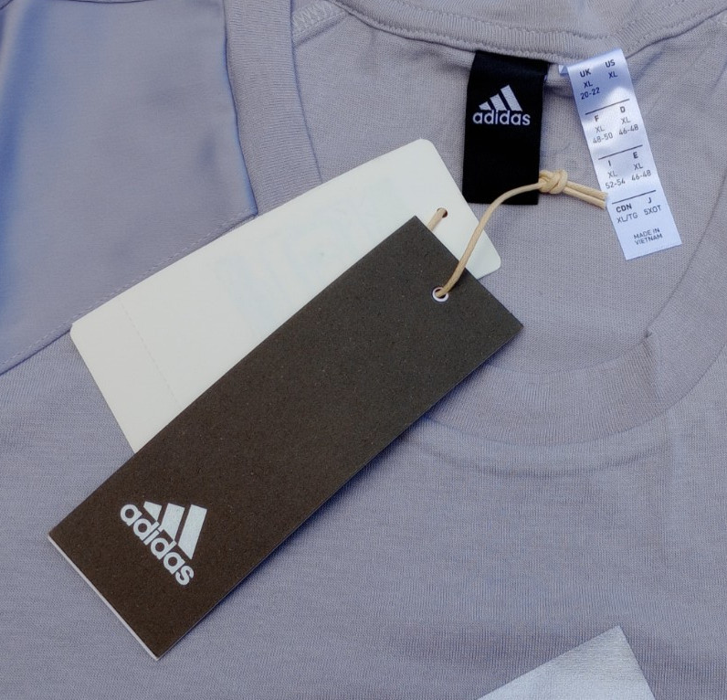 ADIDAS Multi-Sport Woman's T-Shirt Grey/Silver, XL New with Tags, imperfections. gallery