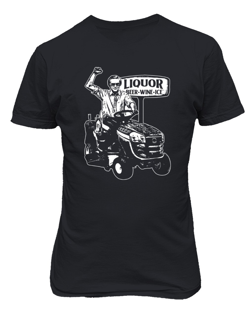 George Jones Lawn Mower Funny Tractor Country Music Unisex T-Shirt gallery