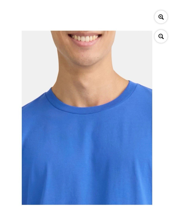 George Men's Royal Blue Crewneck Short Sleeves T- Shirt gallery