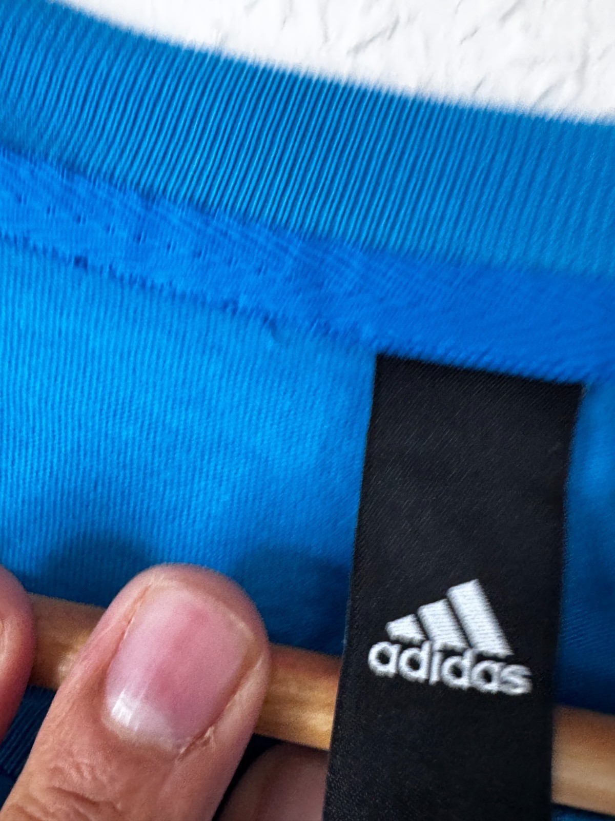 Adidas Men's Essential Logo T-Shirt - Blue - Size M - Cotton - CZ7511 gallery