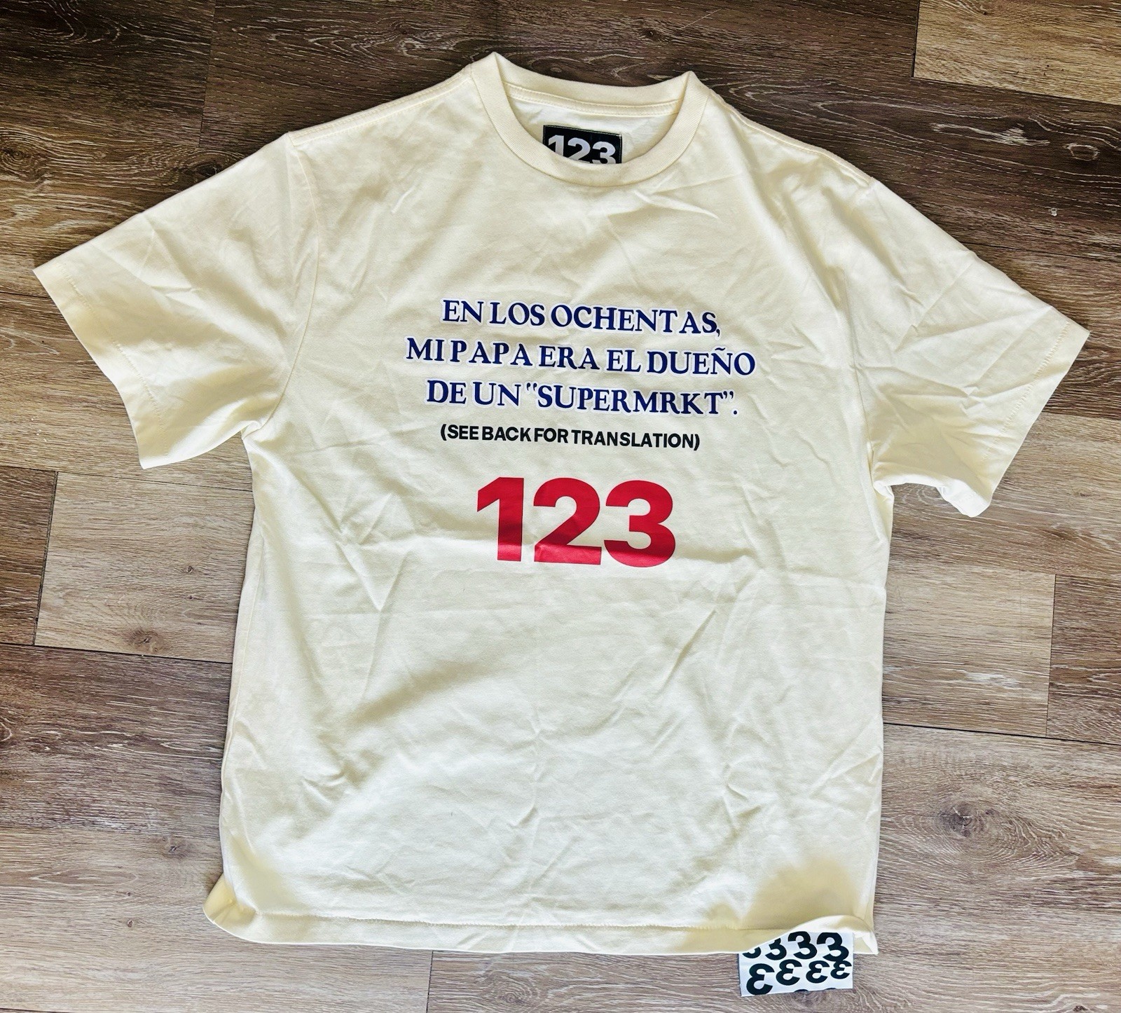 Rivington Roi Rebis T Shirt Large Off White In The Eighties Deli & Grocery gallery