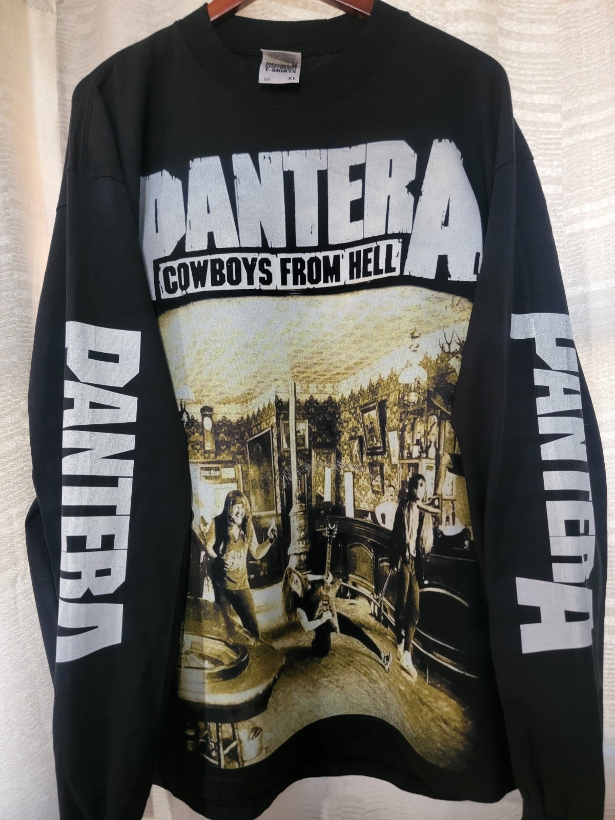 PANTERA COEBOYS LONG SLEEVE MODERN ON SHAKA HEAVYWEIGHT T SHIRT