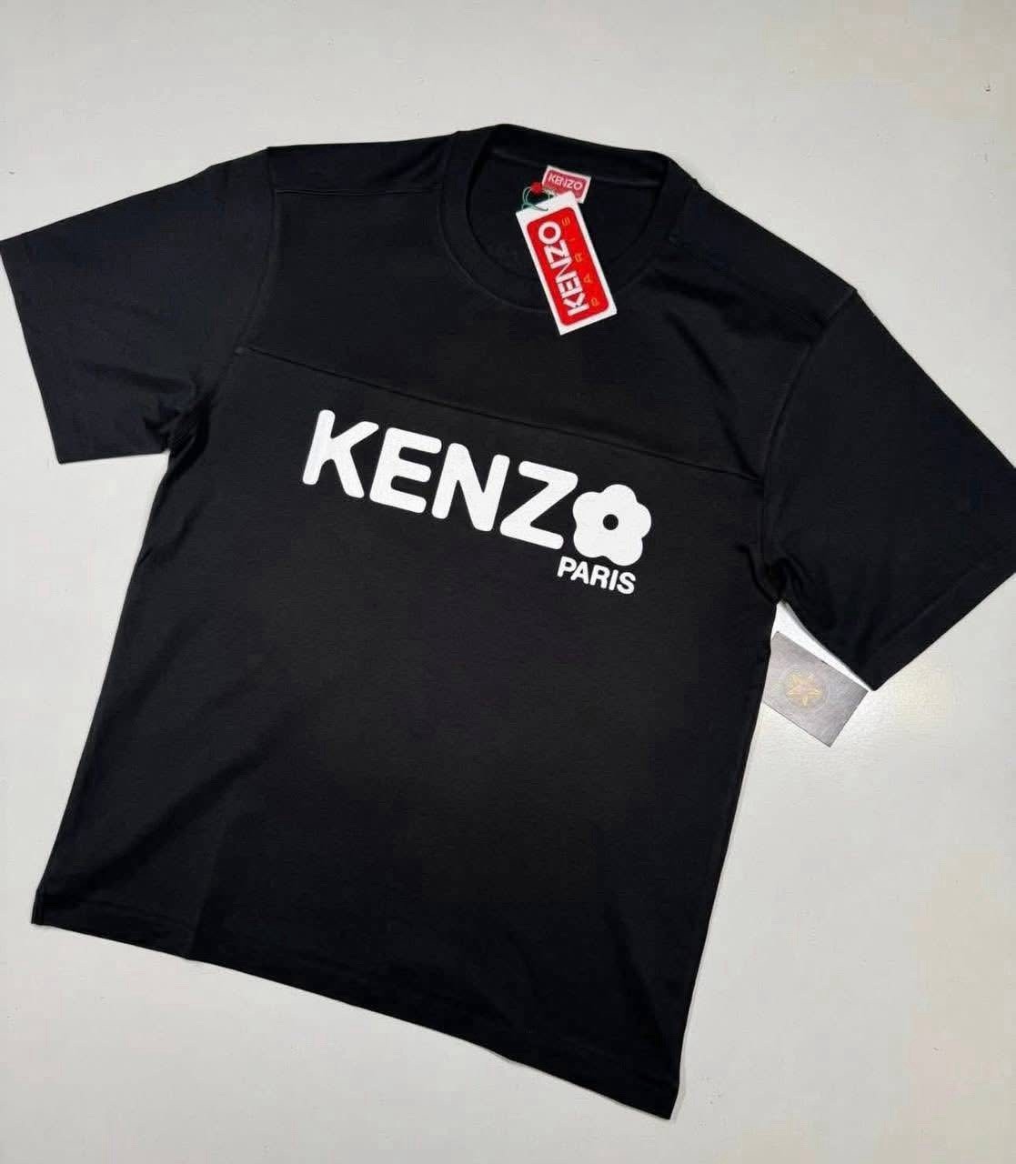 Kenzo Boke Flower 2.0 Logo Reg Fit T-Shirt 5TS409 4SG - Black -Large gallery