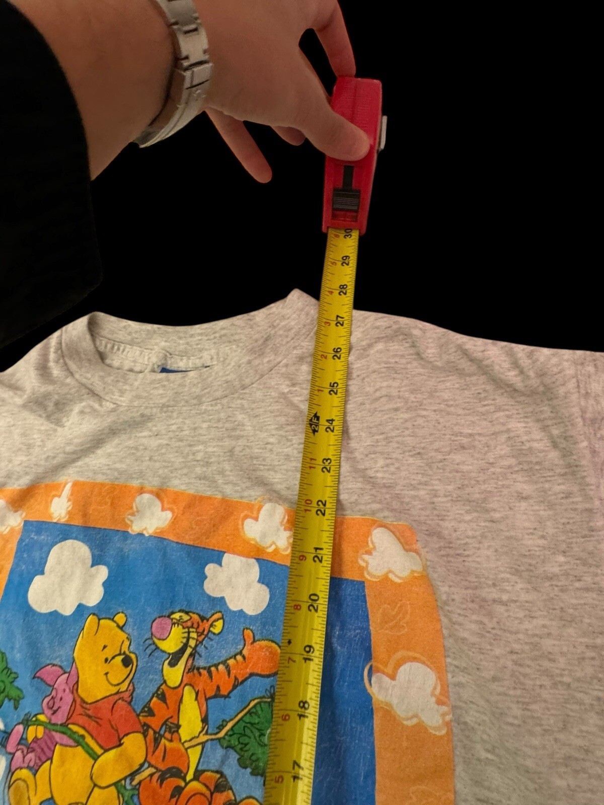 Vintage Disney Winnie the Pooh Tee T-Shirt 90s USA Tiger Good friends Stories L gallery