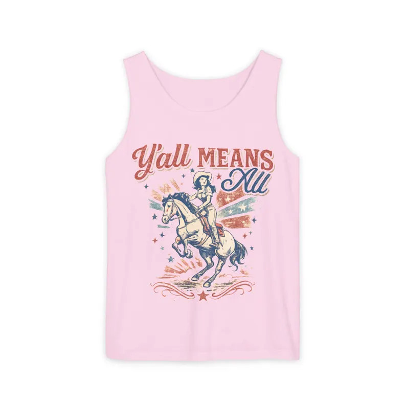 Yall Means All Tank Top gallery