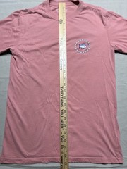 Southern Tide Men’s Skipjack Fish Heathered Salmon Pink Beach Resort T Shirt XS