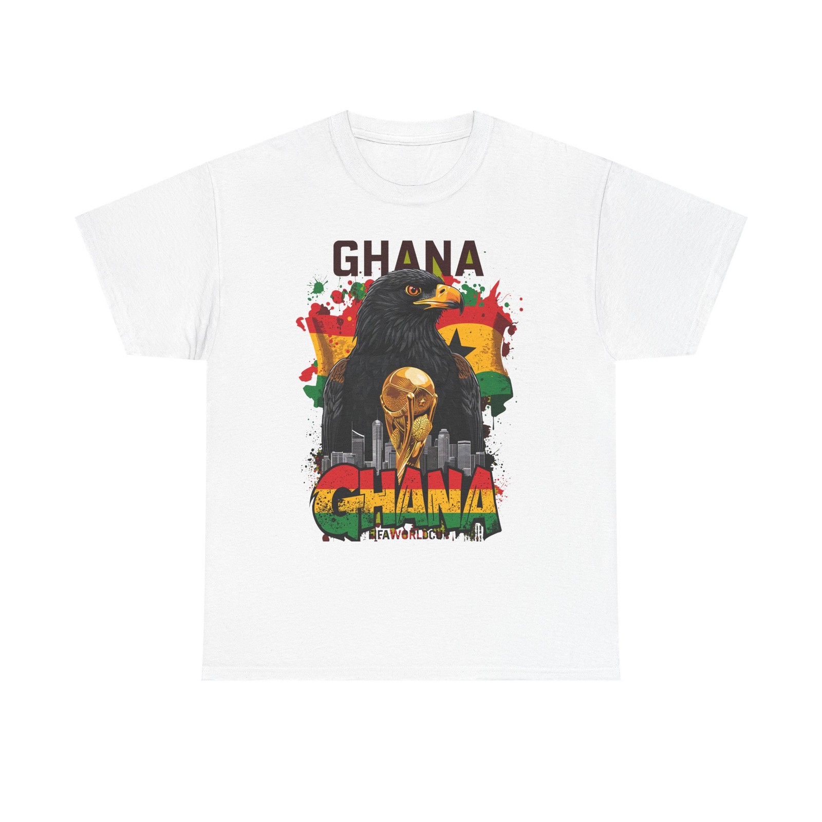 Ghana 2026 FIFA World Cup T-Shirt |Ghana Football Tee | Unisex Graphic Tee