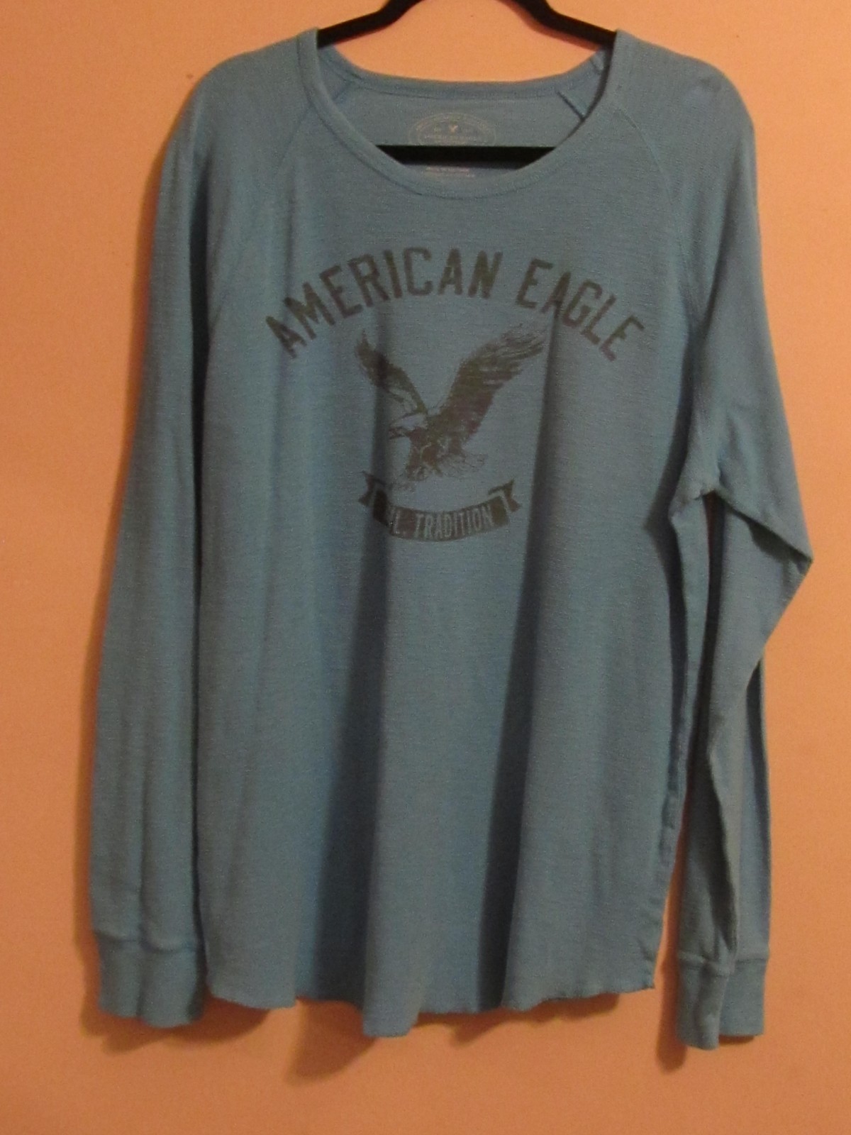 AMERICAN EAGLE LONG SLEEVE WOVEN SHIRT XXL