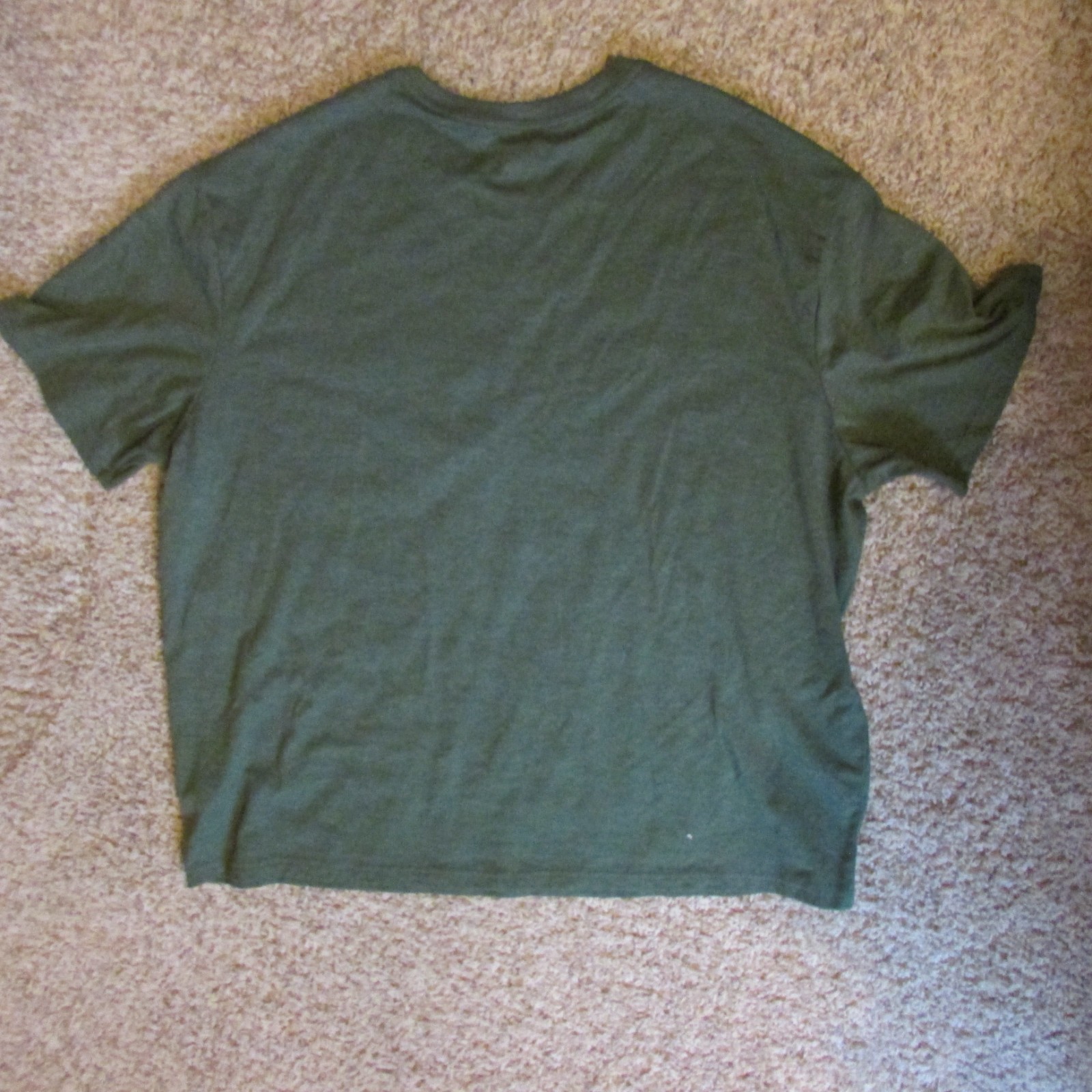 NWT Athletic Works 3X Hunter Green Leaf Crew Neck S/S T-Shirt gallery